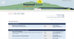 Desktop Screenshot of forum.caergybi.com